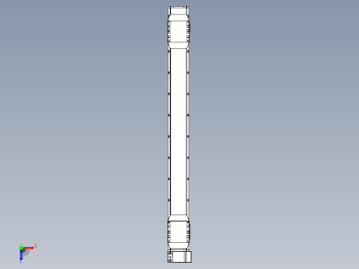 皮带直线轴双滑块型TPA-GCBS-150-P80-L575-RP-M75-N3俯视缩略图