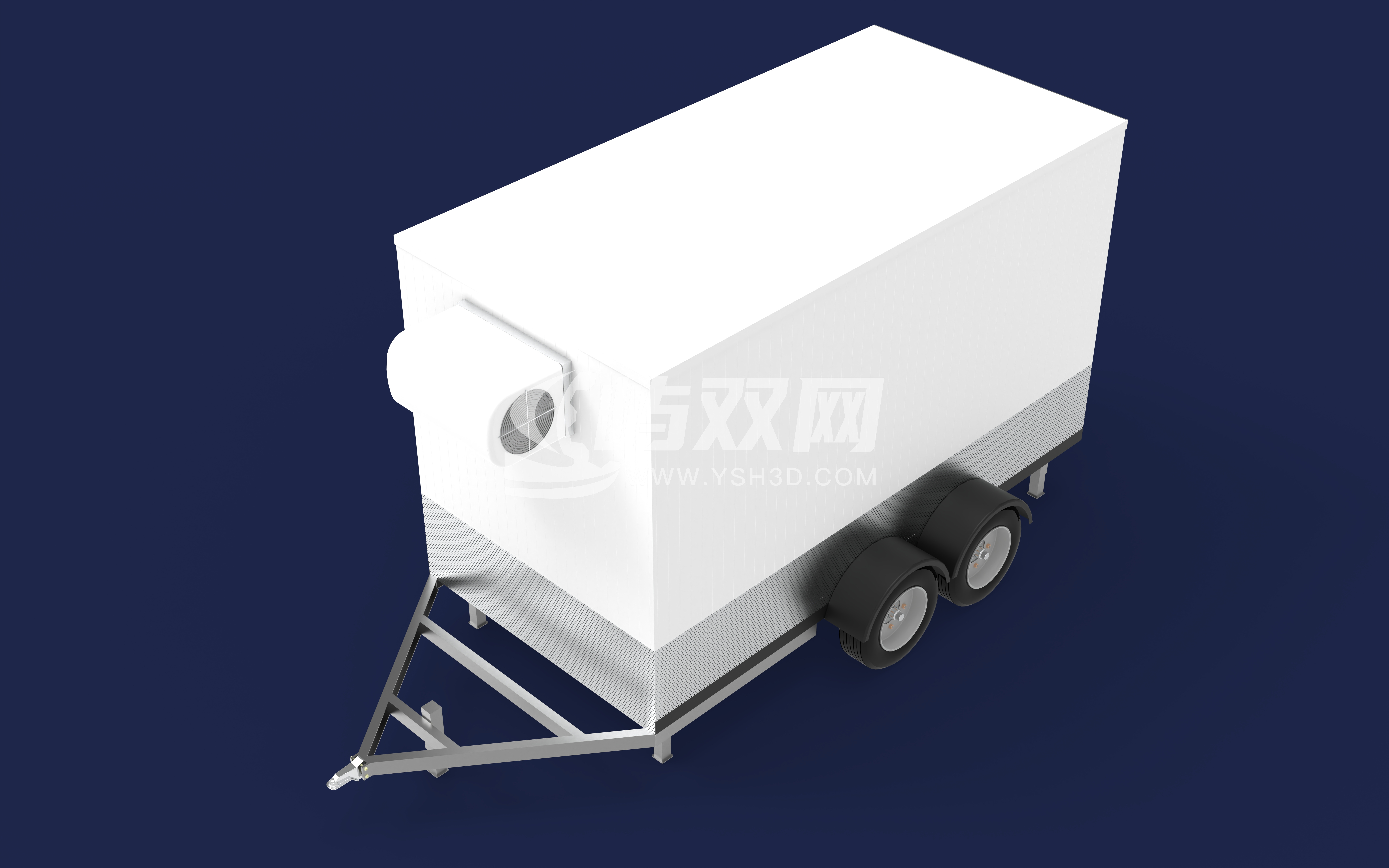 冰柜半拖车