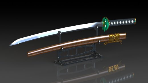 武士刀缩略图