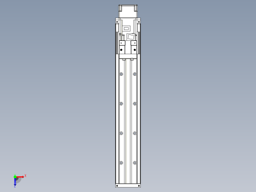 钢基模组TPA-KSR-8610C-540A1-MP-H0俯视缩略图