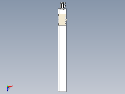滚珠丝杠直线轴带导轨全封闭TPA-HCR-220D-3210C-L1700-M-Y-P1K-N3俯视缩略图