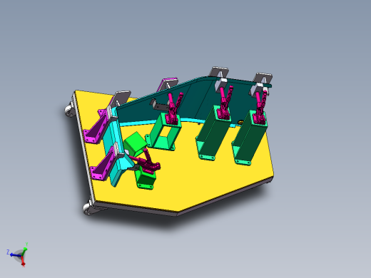 汽车覆盖件高强度焊接工装
