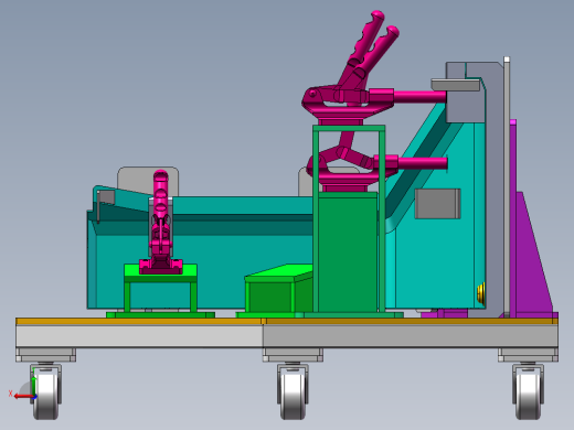 汽车覆盖件高强度焊接工装后视缩略图