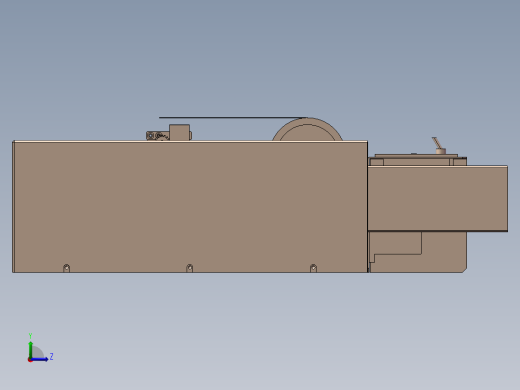 锂电池极片贴正反面绝缘胶纸机sw17左视缩略图