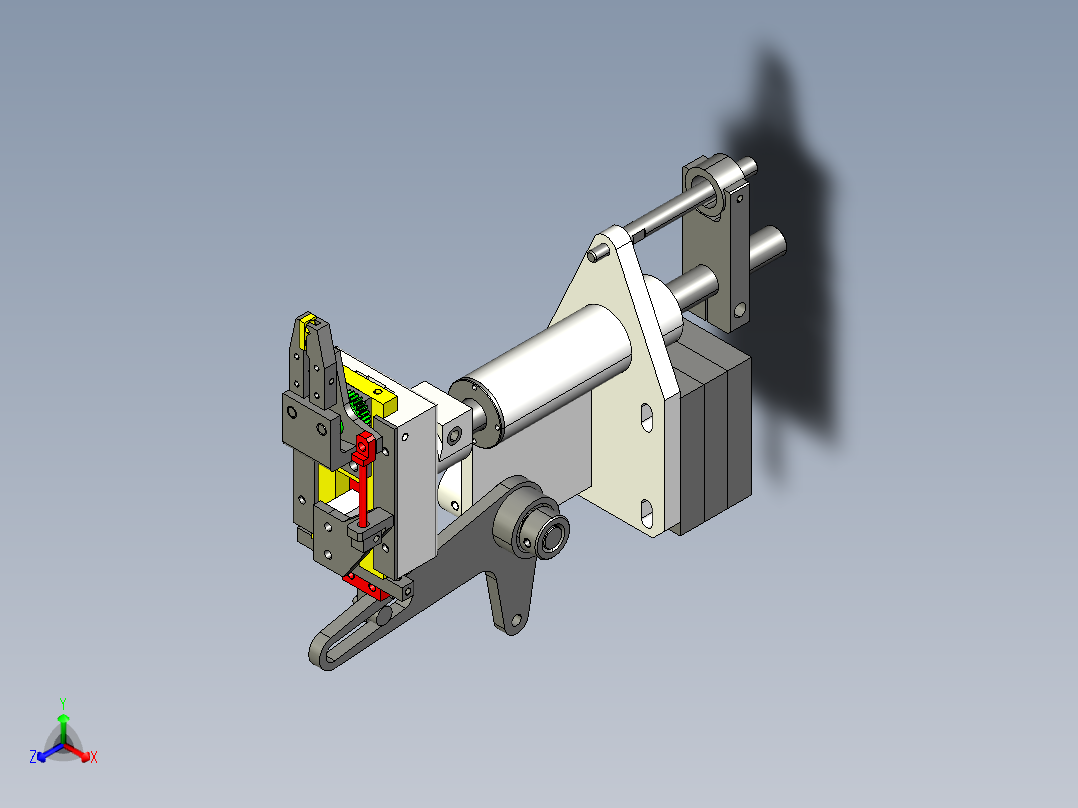 SW机械手模型3D模型