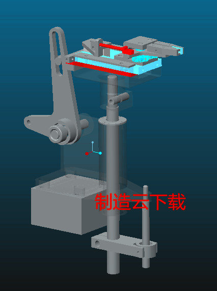 SW机械手模型3D模型缩略图