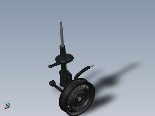 （前悬挂）3D模型