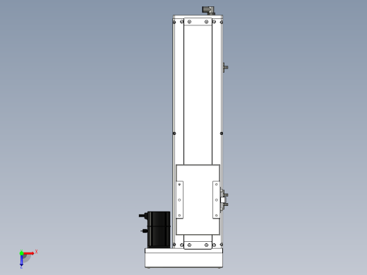 Toyo东佑达直线模组-ECH14-350-BR-200W俯视缩略图