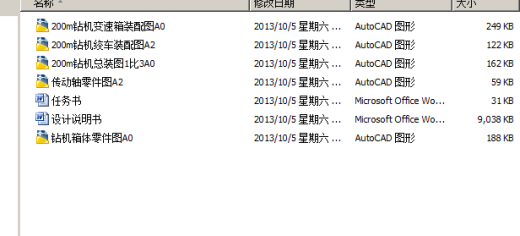 200米液压钻机变速箱的设计(论文+DWG图纸)缩略图