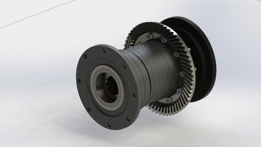 拖拉机差速器模型3D图纸 STEP格式缩略图