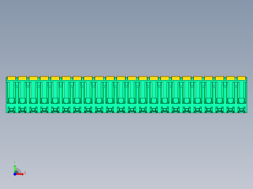 DEGSON 2EDG 系列 5.0mm 可插拔接线端子组-2EDGKDA-5.0-22P-14-00AH前视缩略图