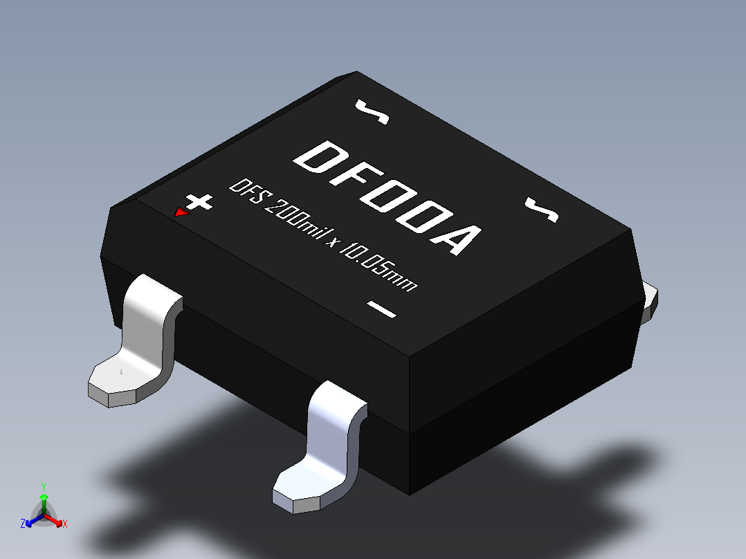 桥式整流器-DFS正等轴测图