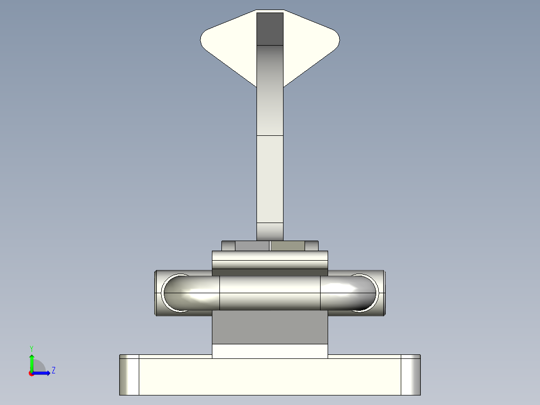 手型搭扣左视图