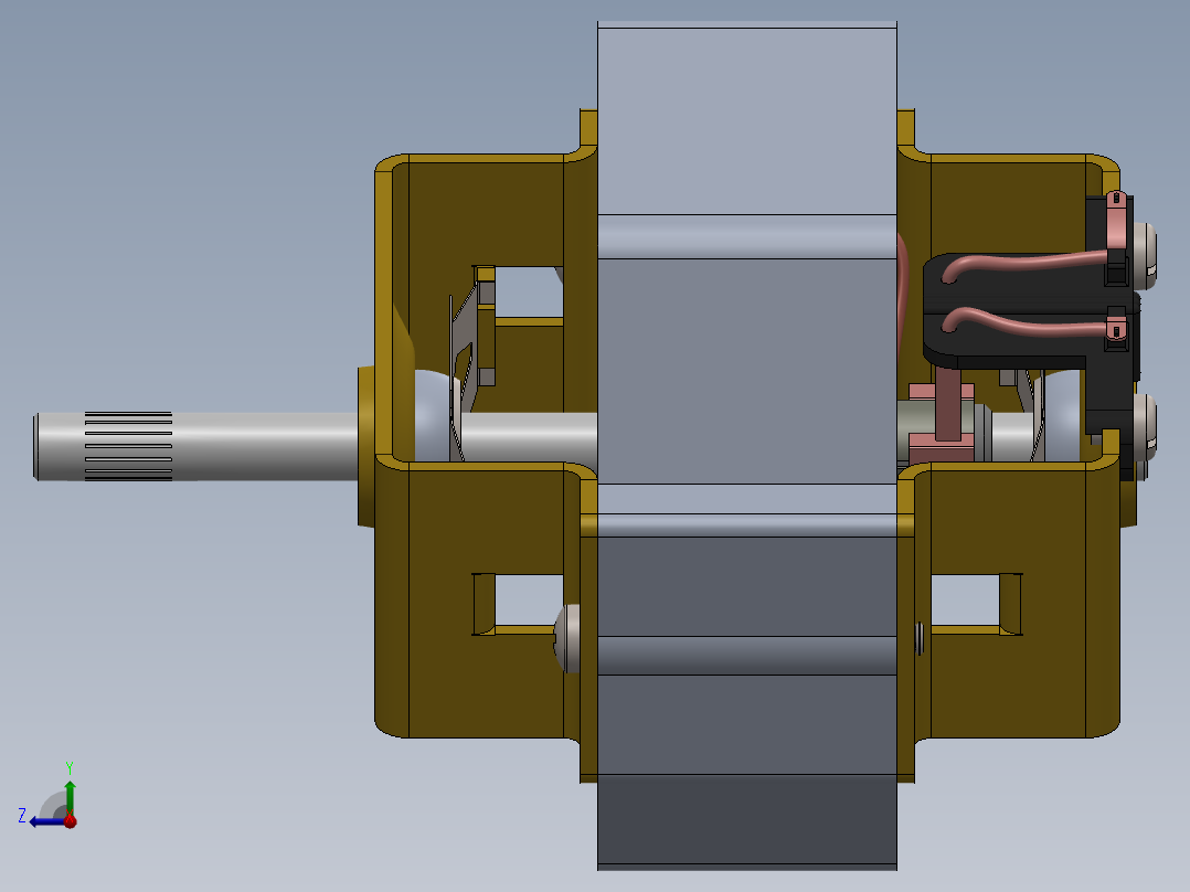 直流电机6右视图