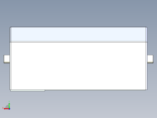 钢丝绳自动探伤仪-总装三维模型后视缩略图