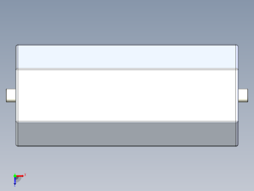 钢丝绳自动探伤仪-总装三维模型俯视缩略图