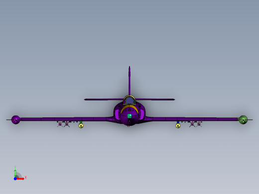 鹰轻型攻击高级教练机前视缩略图