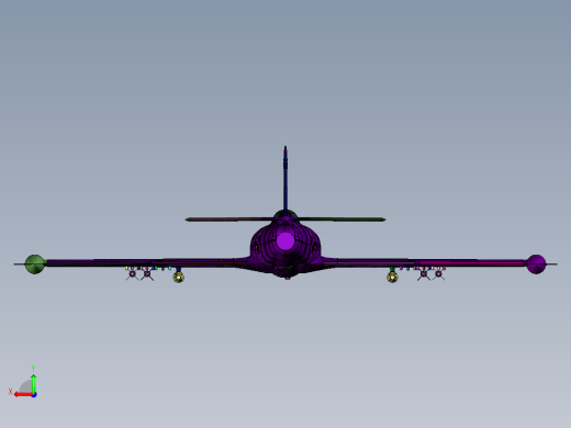 鹰轻型攻击高级教练机后视缩略图