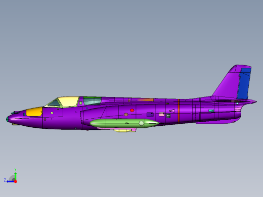 鹰轻型攻击高级教练机右视缩略图