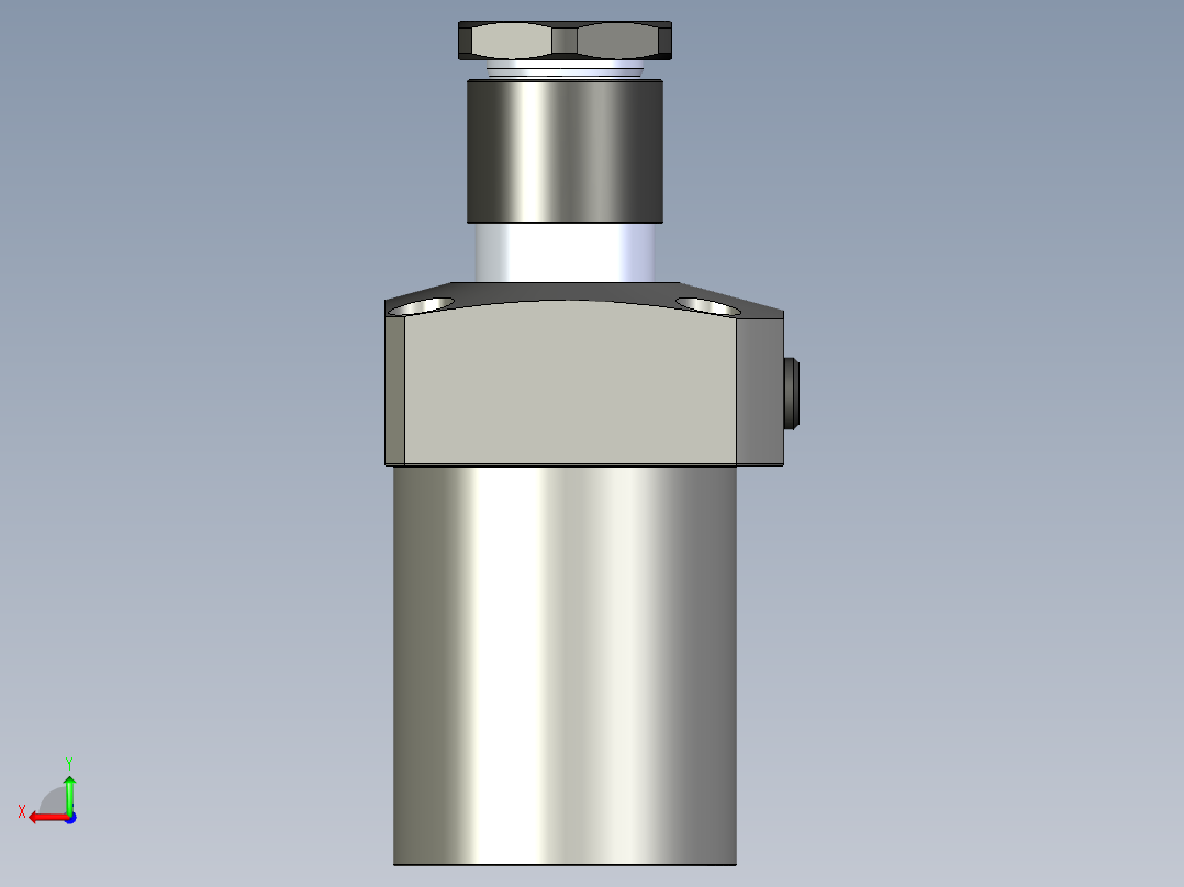 KOSMEKLHS1050-CR-Y60多系列多零件图纸模型后视图