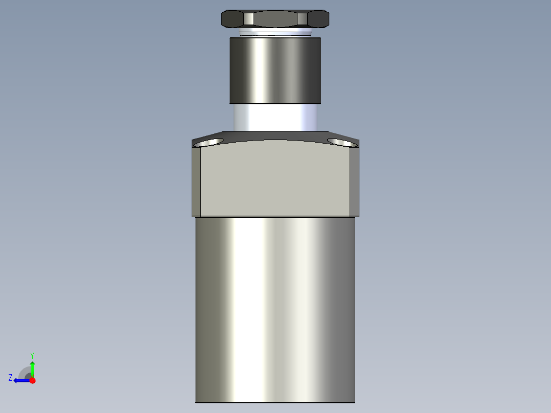 KOSMEKLHS1050-CR-Y60多系列多零件图纸模型右视图