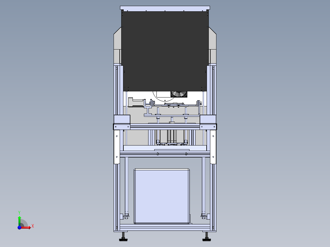 非标贴印机前视图