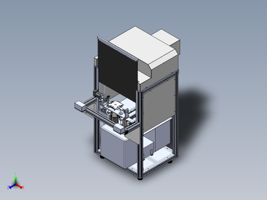 非标贴印机正等轴测缩略图