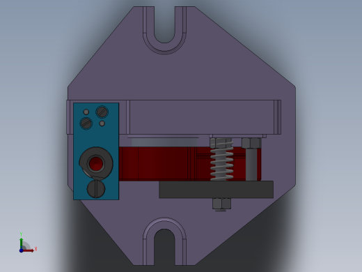 831009车床杠杆加工工艺及钻φ12.7孔夹具设计【含三维SolidWorks】【原创设计】前视缩略图