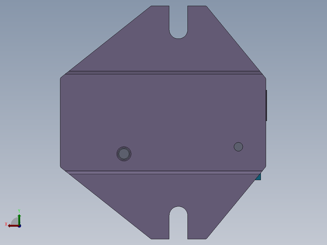 831009车床杠杆加工工艺及钻φ12.7孔夹具设计【含三维SolidWorks】【原创设计】后视图