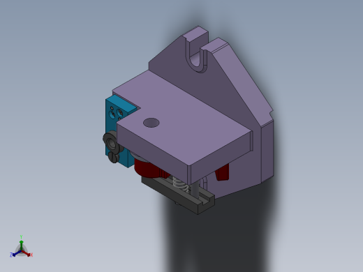 831009车床杠杆加工工艺及钻φ12.7孔夹具设计【含三维SolidWorks】【原创设计】正等轴测缩略图
