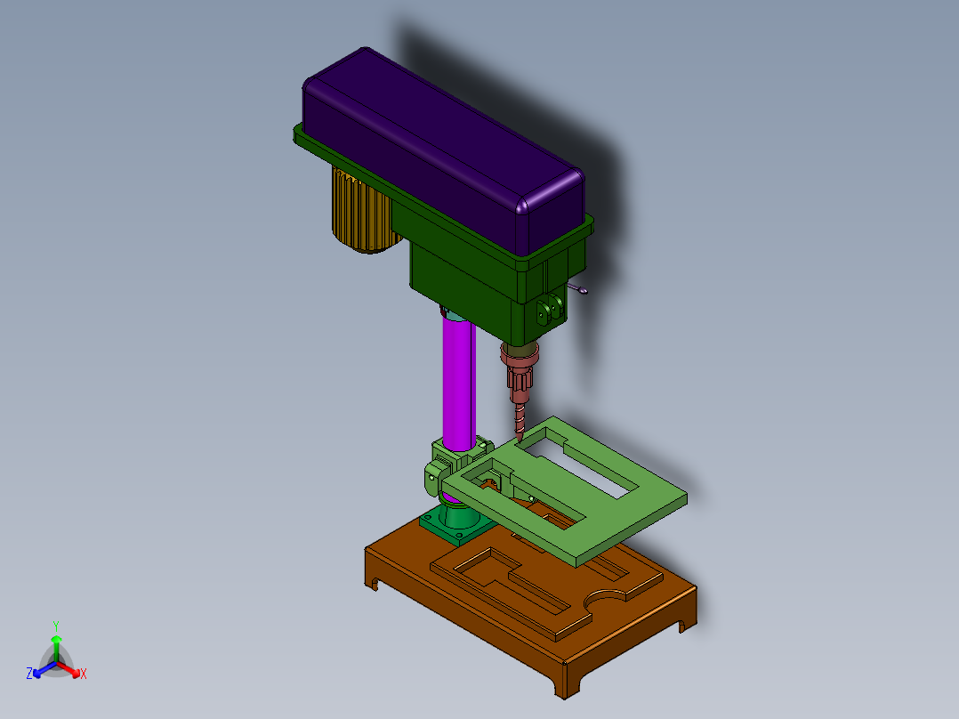 高精度深孔钻床