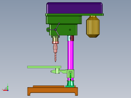 高精度深孔钻床后视缩略图