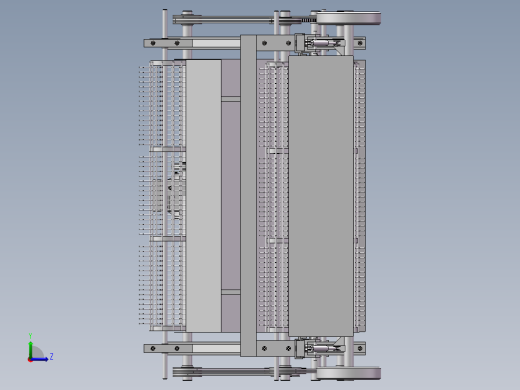 拔棉杆粉碎残膜回收联合作业机设计与仿真（sw12可编辑+CAD+说明书）左视缩略图