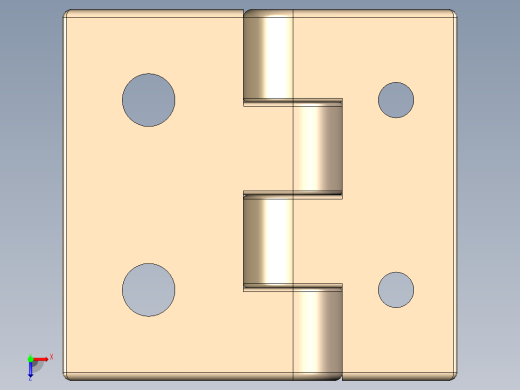 型材-KJN 20X30 CONDUCTIVE HINGE 3842544526俯视缩略图