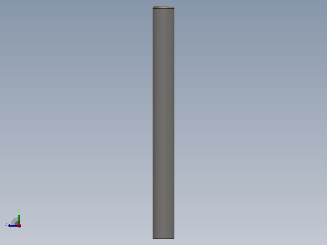 紧固件-0.5000 Alignment Dowel右视图