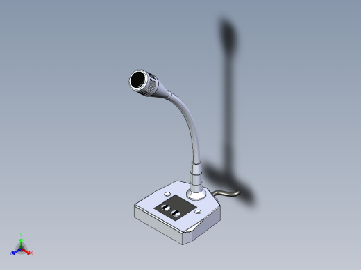 麦克风正等轴测缩略图