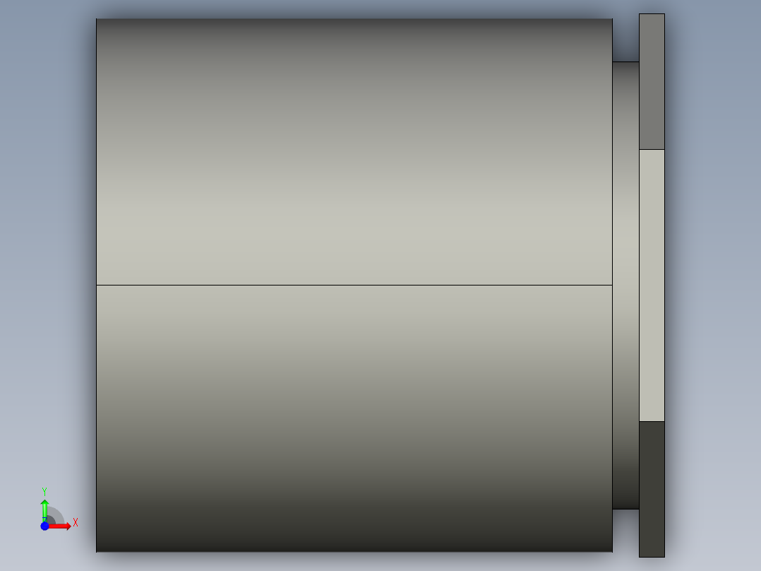 船舶管路系统SeaCor_ReducerCoupling_SxS_37J229339_3in x 2.5in前视图