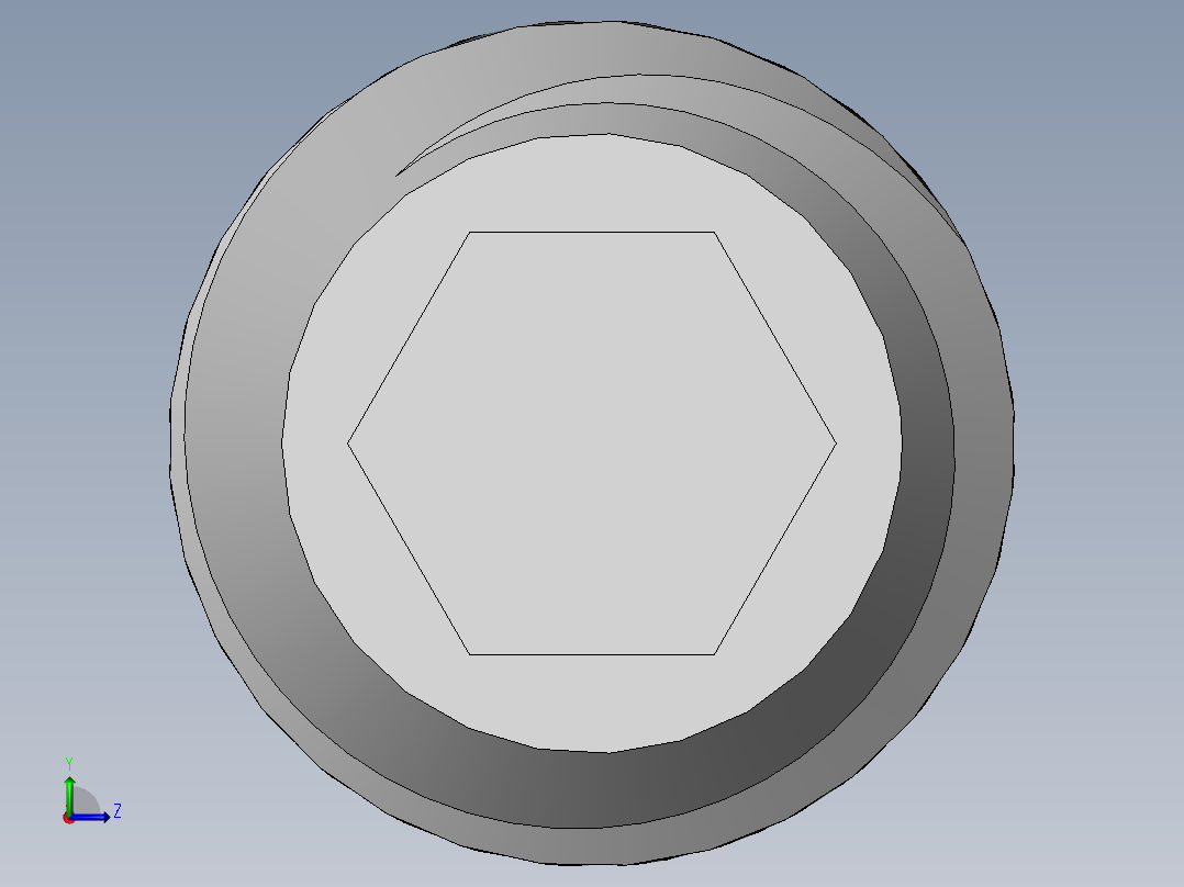 DIN 913-ISO 4026 固定螺钉-M3 L=3.SLDPRT左视图