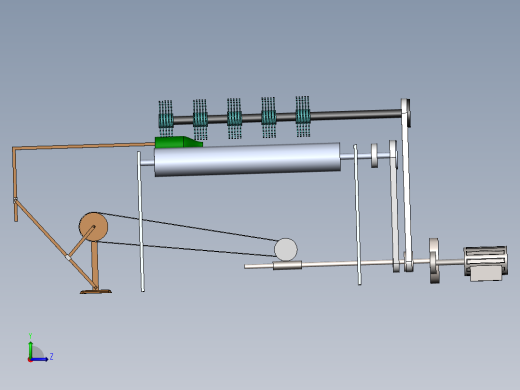 洗瓶机设计含三维-PPT-说明书左视缩略图
