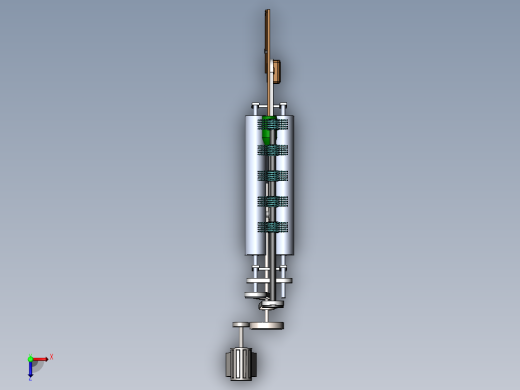 洗瓶机设计含三维-PPT-说明书俯视缩略图