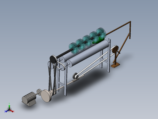 洗瓶机设计含三维-PPT-说明书正等轴测缩略图