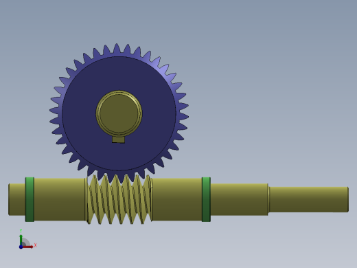 齿轮啮合 (138)前视缩略图