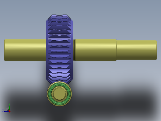 齿轮啮合 (138)右视缩略图