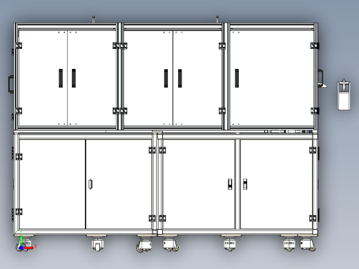 载盘试偏光片贴合机step前视缩略图