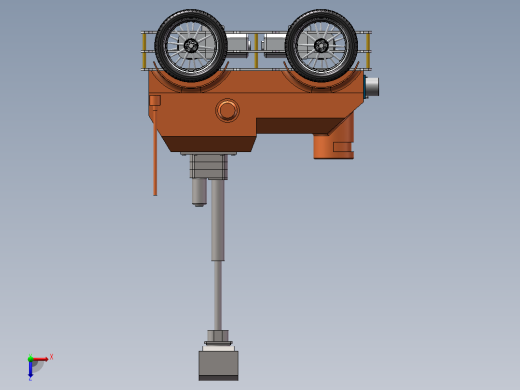 智能巡检机器人sw23可编辑俯视缩略图