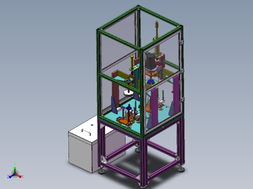 管道弯头胶帽自动压装设备sw12可编辑