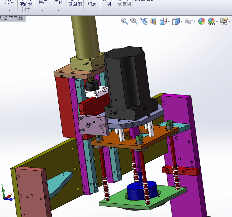 管道弯头胶帽自动压装设备sw12可编辑