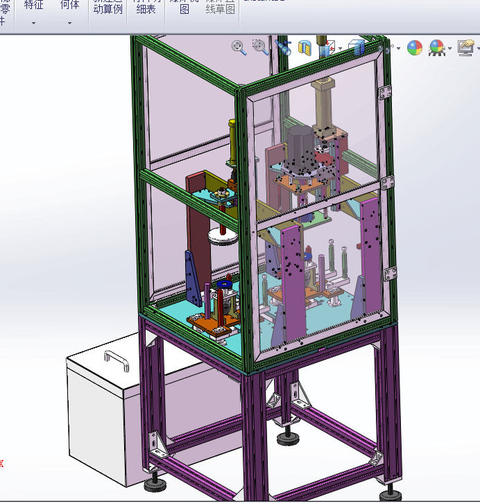 管道弯头胶帽自动压装设备sw12可编辑