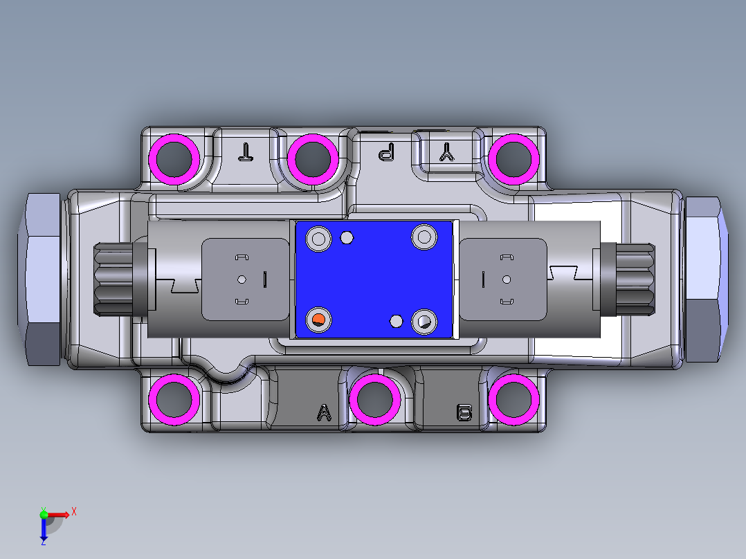 Continental Hydraulics-VSD08M_2_3_DIN俯视图