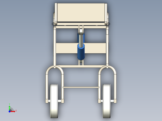 B3003401-轮椅兼担架前视缩略图
